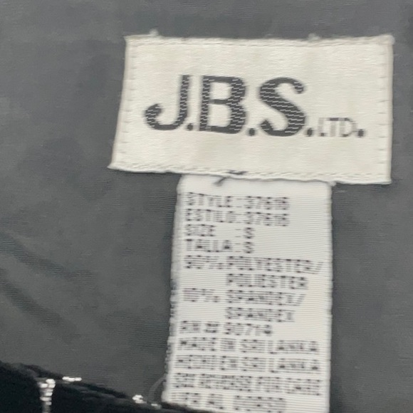 Beautiful JBS ltd black velvet jacket with silver buttons and sparkle, size S - Picture 4 of 8